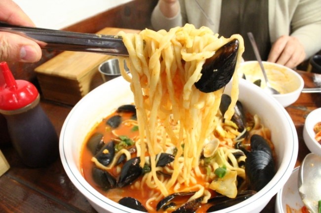 미사리칼국수 이미지