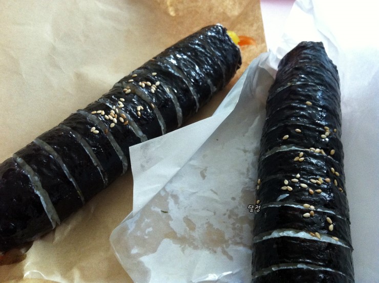 산들김밥 이미지