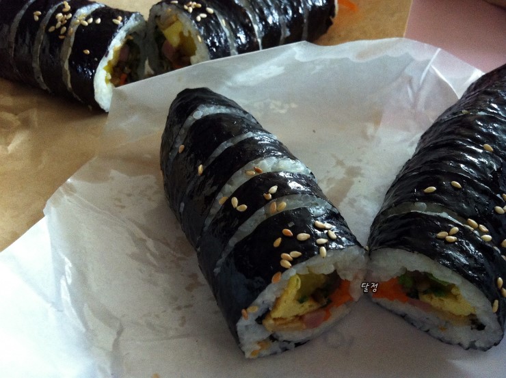 산들김밥 이미지
