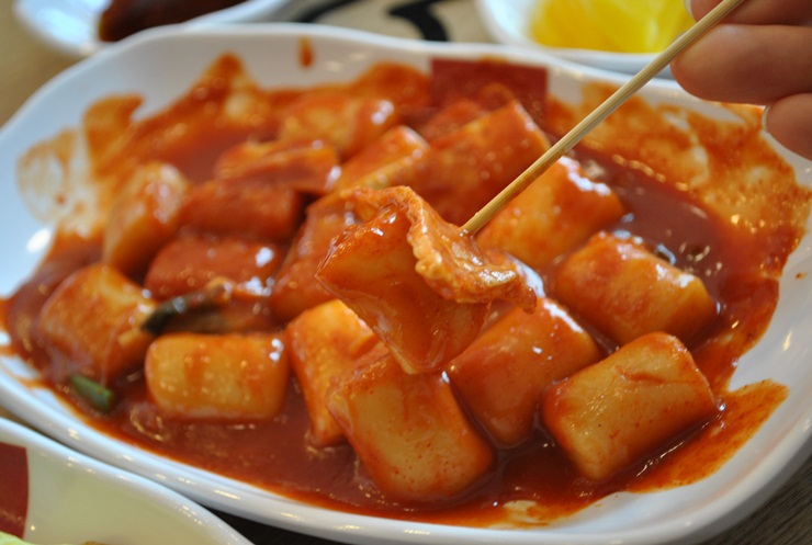 버무리떡볶이 이미지
