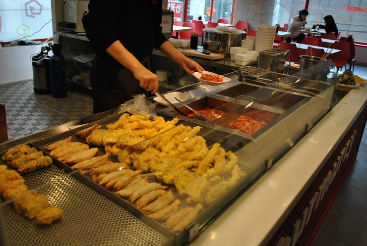 버무리떡볶이 이미지