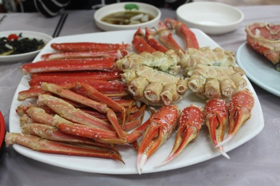 기장시장청해대게 이미지