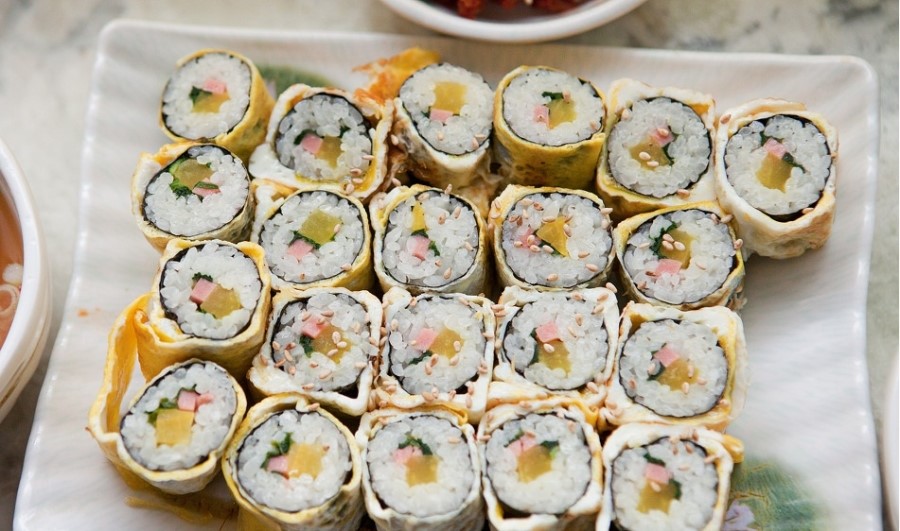 계란김밥 이미지