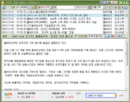 (주)쎌바이오텍 이미지