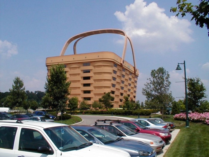 [건축] 롱거버거(Longaberger)의 독특한 마케팅! 거대한 바구니 건물 네이버 블로그