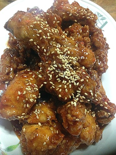 뉴숯불통닭 이미지