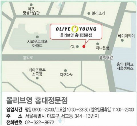 올리브영강변엔터식스점 이미지