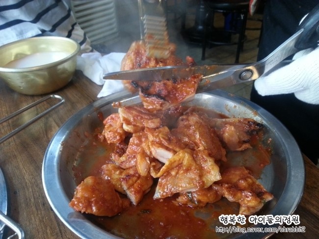 오라이숯불닭갈비 이미지