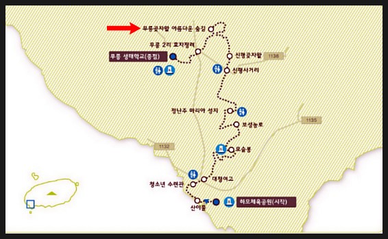 무릉도원올레 이미지