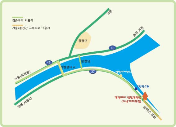 시냇가캠핑장 이미지