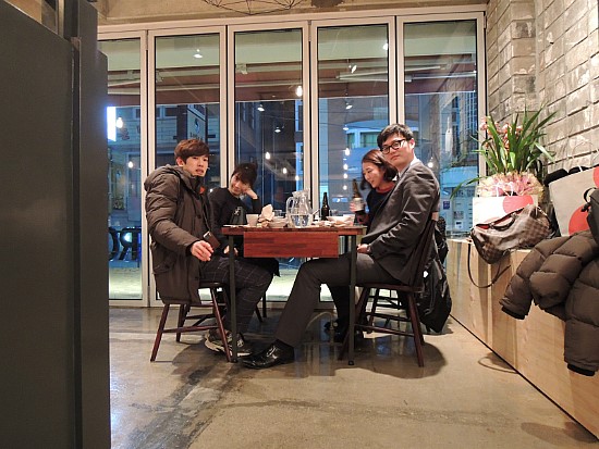 홍대 칼국수와 족발 이미지