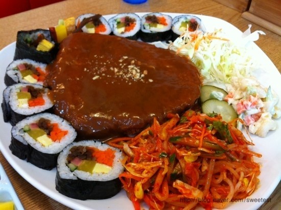 쿠욱김밥 이미지