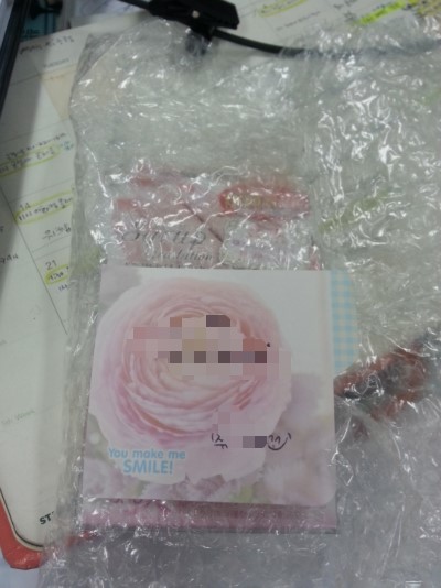 손편지네일 이미지