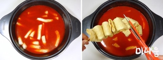 빨간떡볶이 이미지