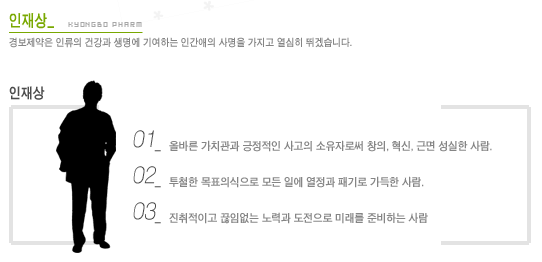 (주)경보제약 이미지