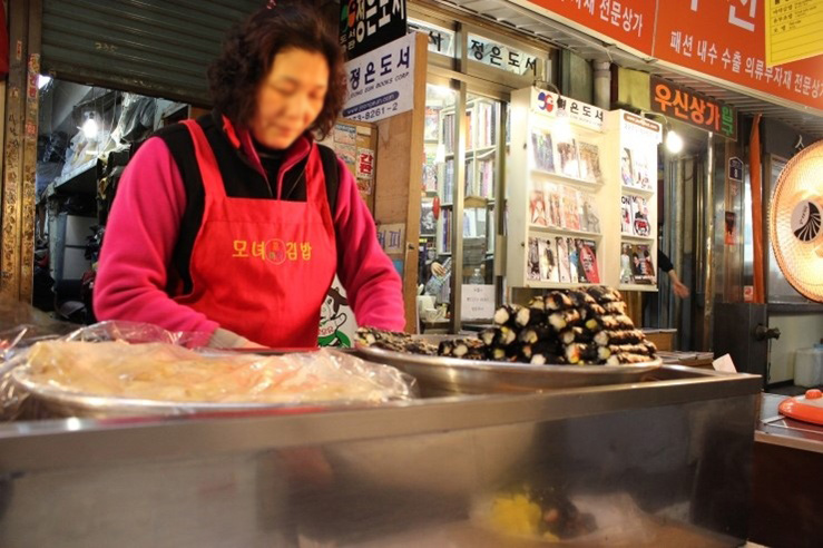 로드김밥 이미지
