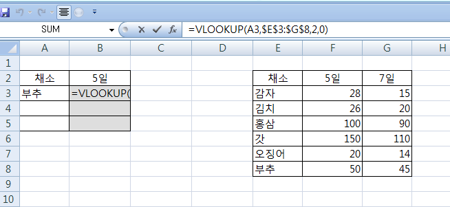 브이룩업 이미지