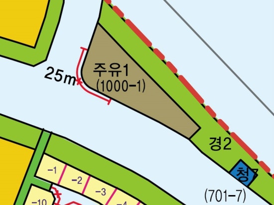 혁신도시주유소 이미지