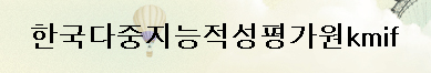 한국다중지능적성평가원 이미지