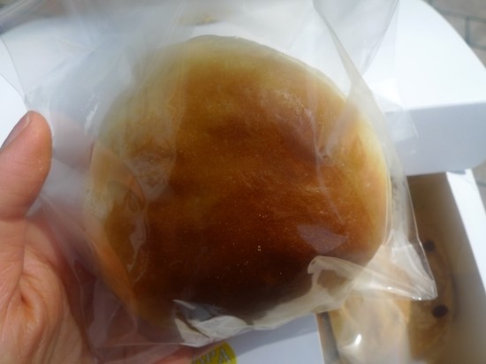 하얀 단팥빵 이미지