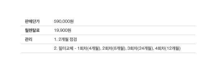 한일정수기 이미지