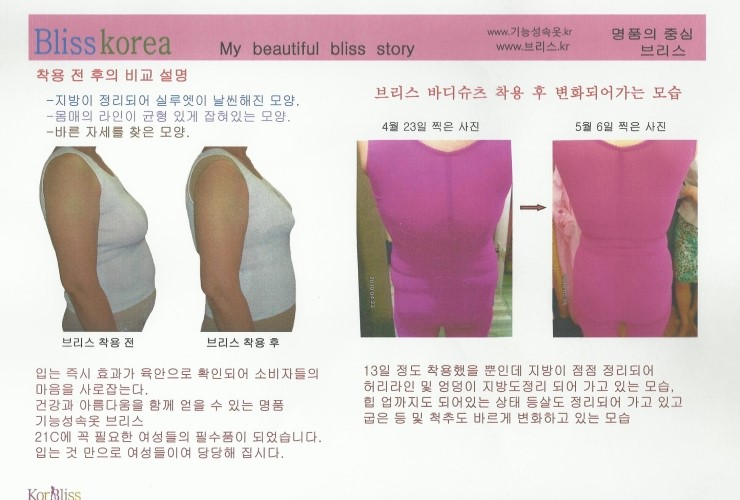 브리스건강기능성속옷 이미지