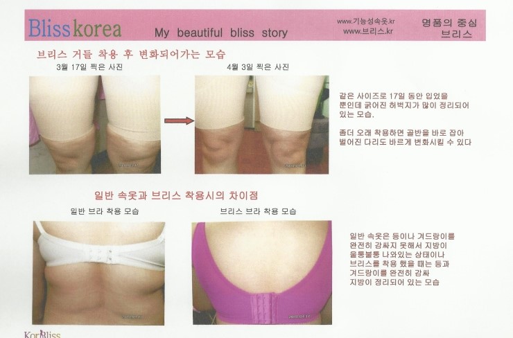 브리스건강기능성속옷 이미지
