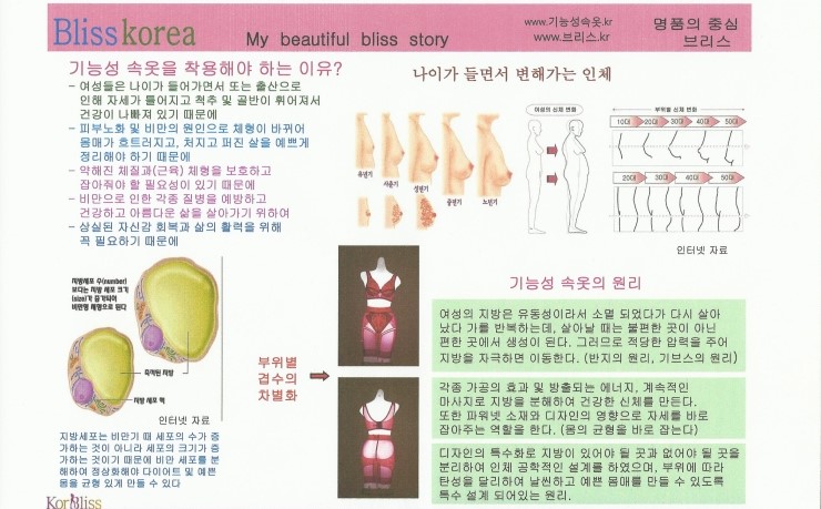 브리스건강기능성속옷 이미지