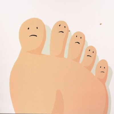 다섯발가락 이미지