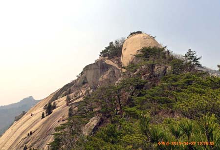 향로봉 방면 조망 이미지