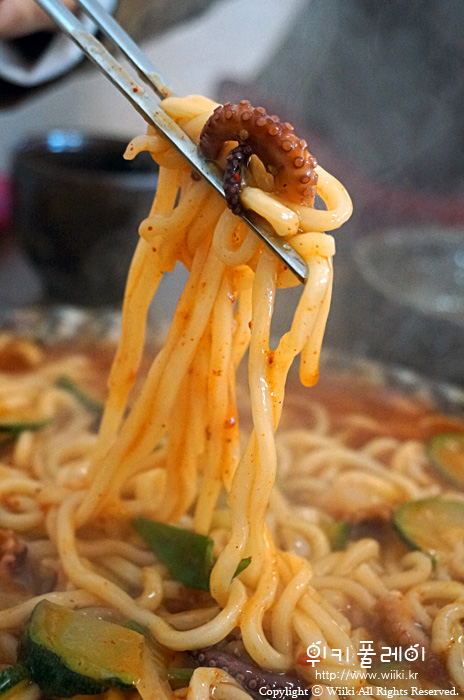 대천해물 면 낙지 칼국수 이미지