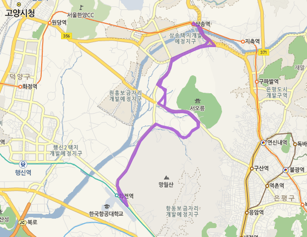 항공대주유소 이미지