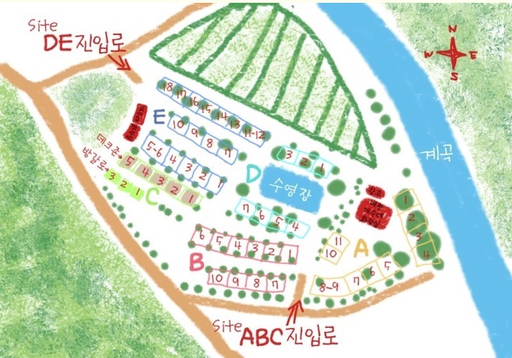 월악오토캠핑장 이미지