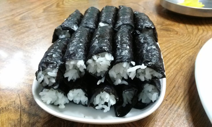 해물충무김밥 이미지