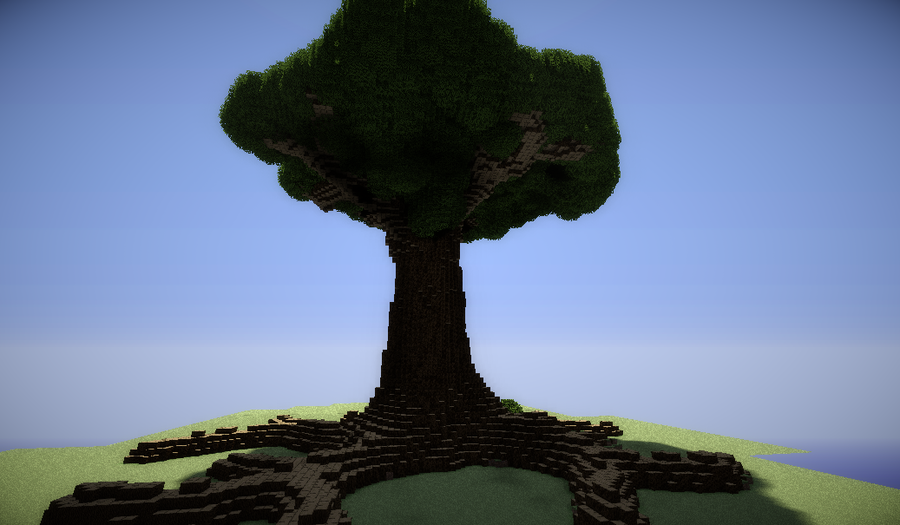 [마인크래프트] 복쉘스나이퍼(VoxelSniper) 세계수/빅트리/나무 제작 요청 강좌 : 네이버 블…