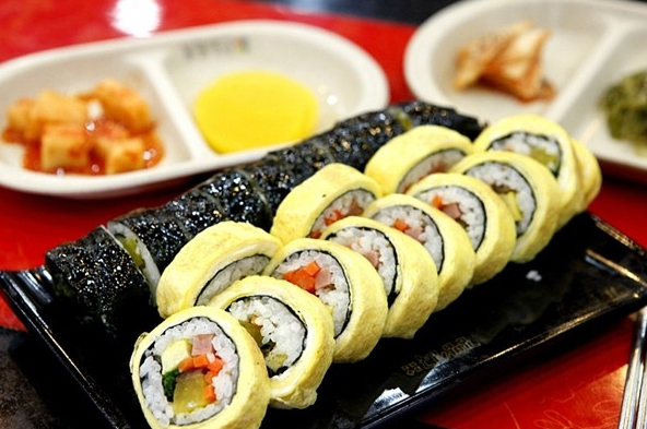 란김밥 이미지