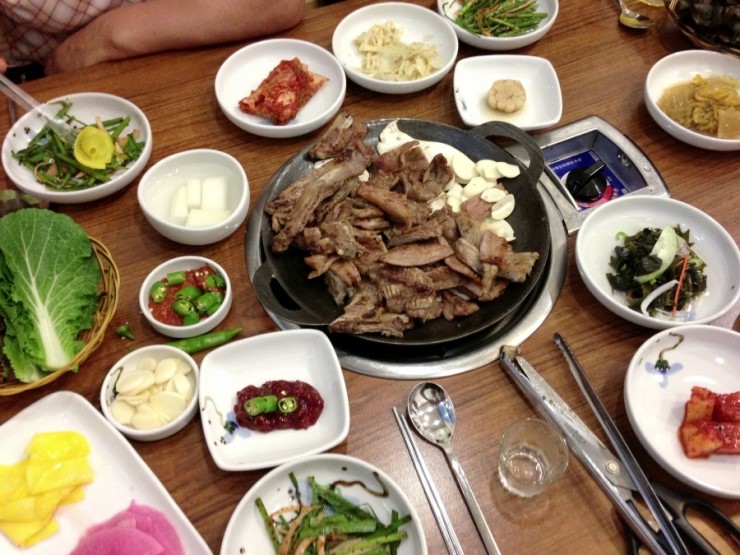 민속숯불갈비 이미지