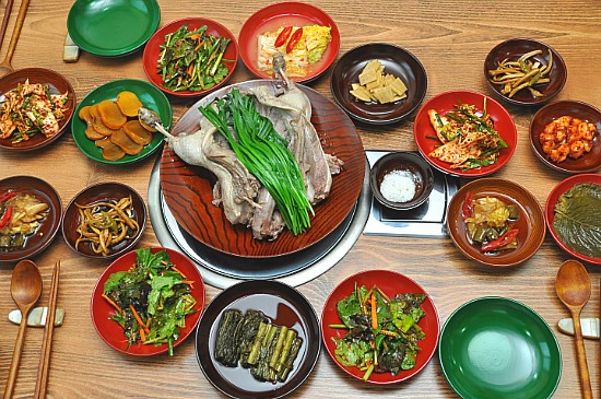 송해와오리백숙 이미지
