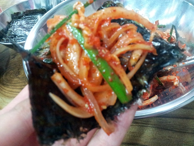 산오징어양푼무침 이미지