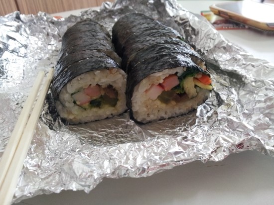 김밥이랑 옛날치킨 이미지