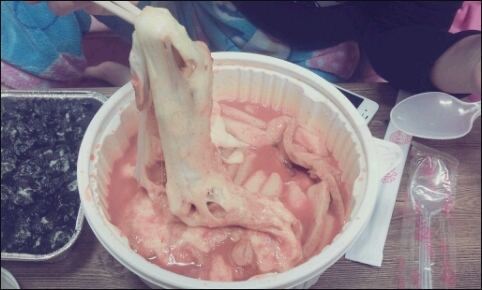 쥬스떡볶이 이미지