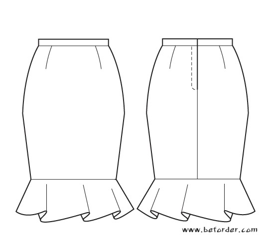도식화로 보는 스커트(Skirt)의 종류 2. 네이버 블로그