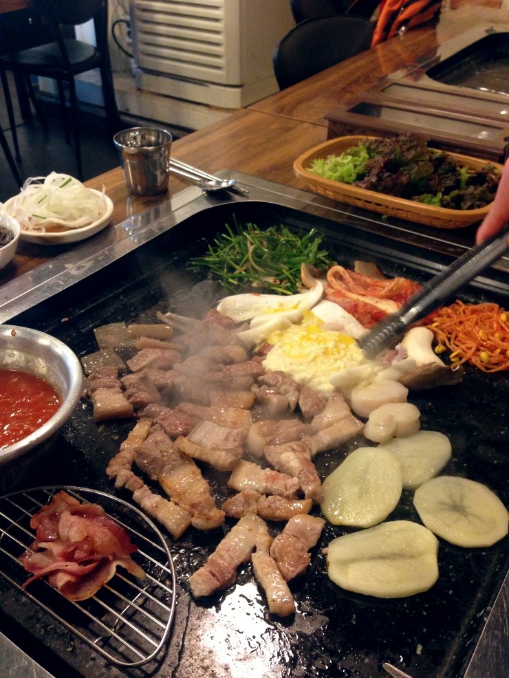 왕한판돌판구이 이미지