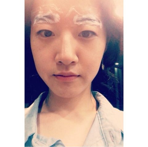 눈썹미녀 이미지