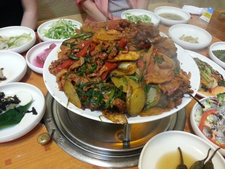 오리불고기 이미지