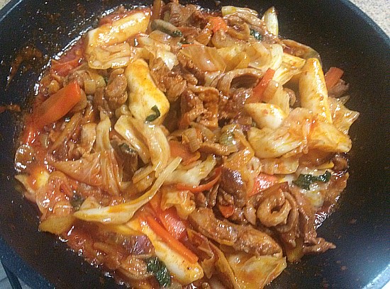 오리갈비닭갈비 이미지
