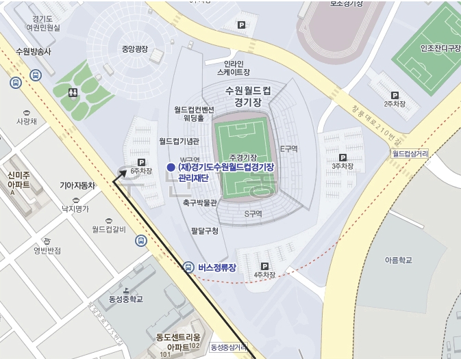 국도 수원IC(경희대) 이미지