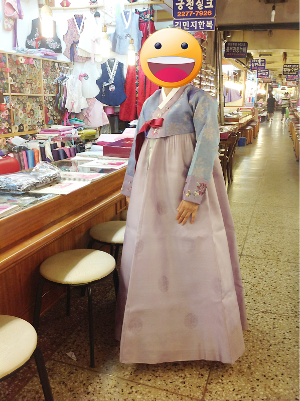 궁전한복 이미지