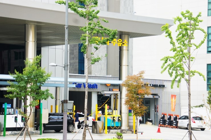 깨끗한주유소 이미지