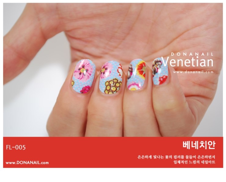 꽃물들인네일 이미지